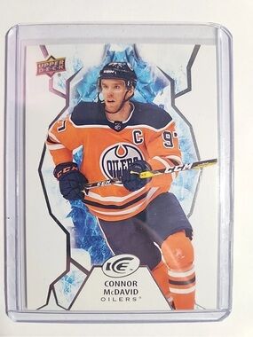 Connor McDavid 2021/22 Upper Decl Edmonton Oilers Hockey Card